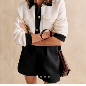 Sézane Betty 100% wool sweater